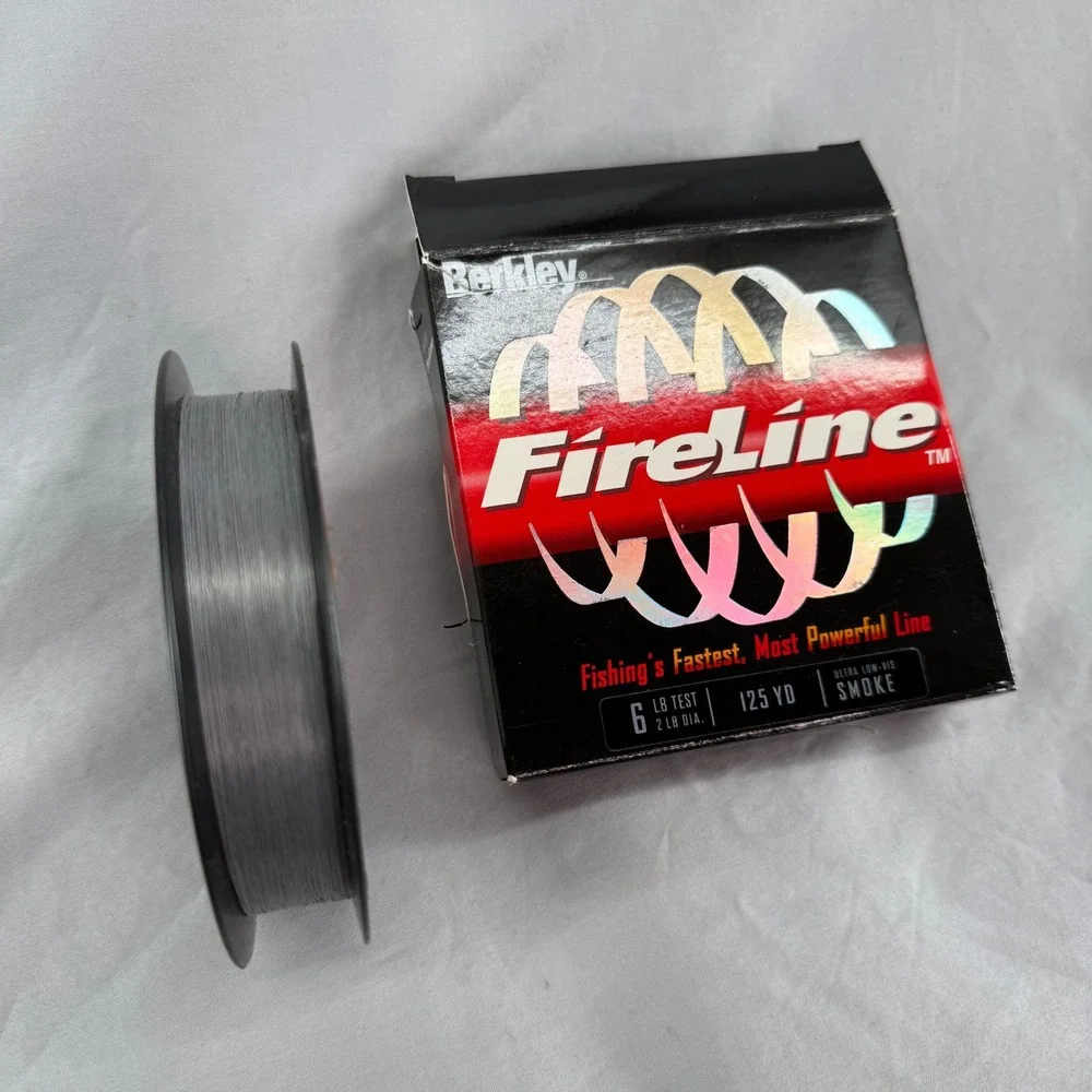 Berkley FireLine Fused Crystal Fishing Line 6lb Test 125yd Smoke FLFS6-42